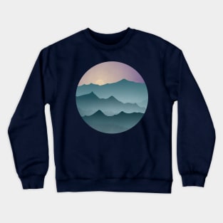 Mountains with Forest Crewneck Sweatshirt